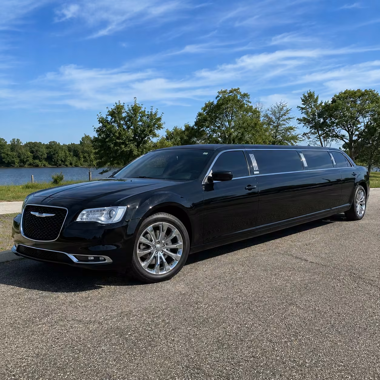 chrysler 300 limo exterior